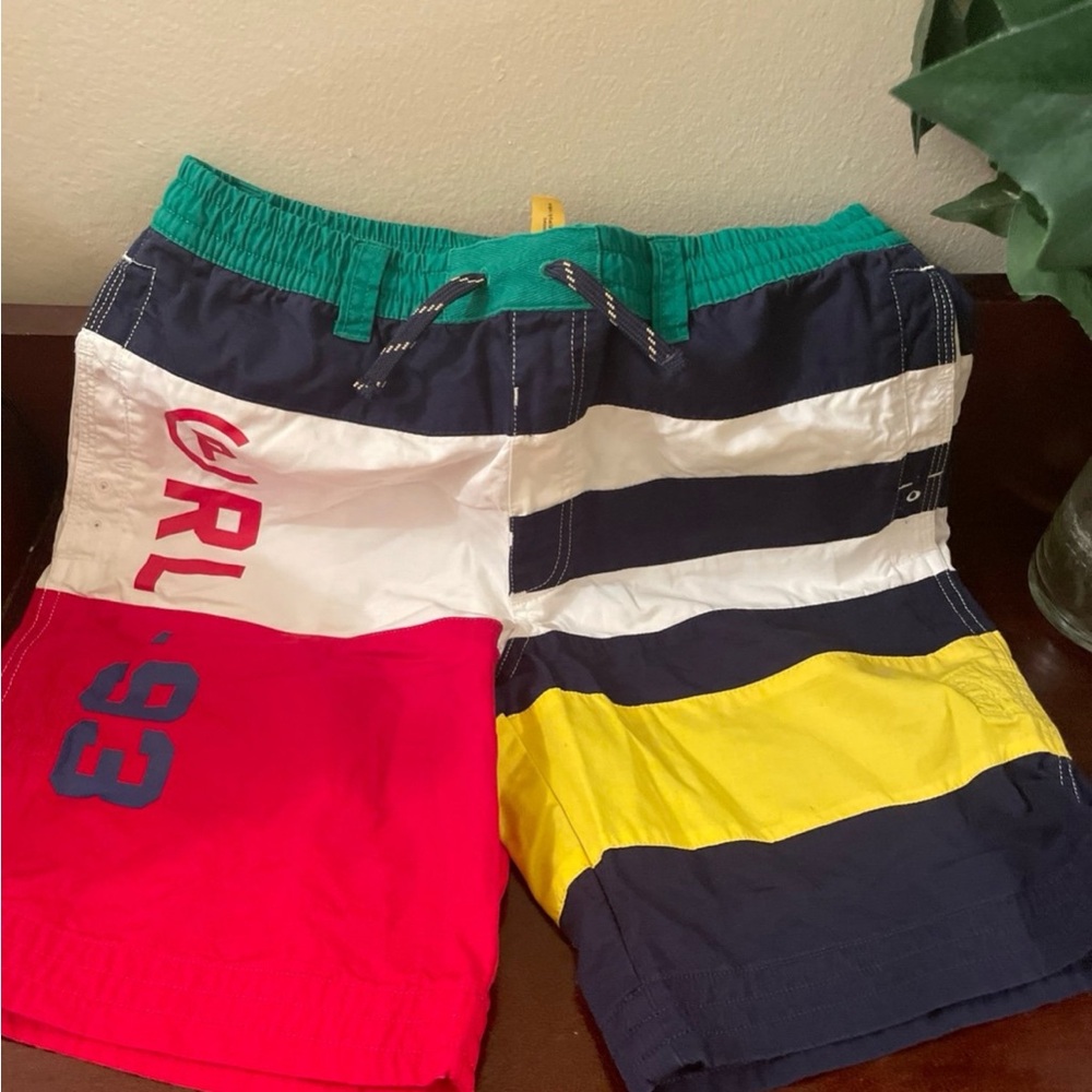 Polo by Ralph Lauren Kids Colorblock Shorts - Red, Green, Yellow, Blue